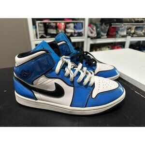 Nike Air Jordan 1 Mid SE Signal Blue Us Size 8.5 Men's DD6834-402